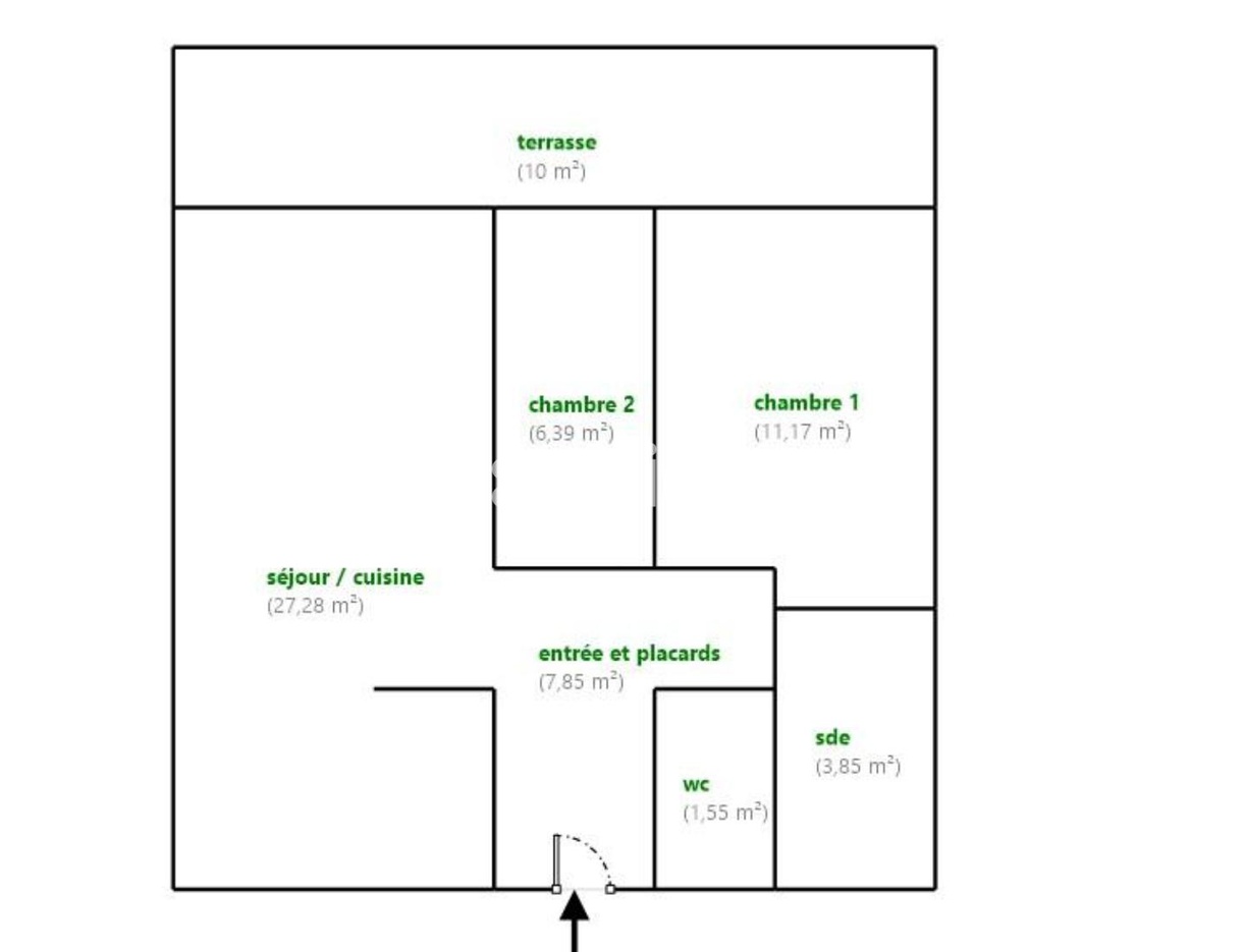 Achat immobilier Appartement 3 pièces  68m2 à Marseille (13010) - Photo n°6