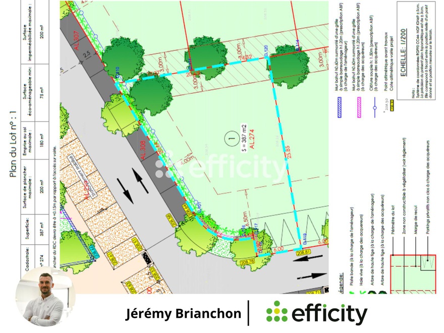 terrain  - 387m2 à Peyrolles-en-Provence (13860)