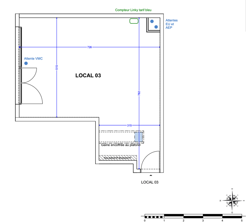 Achat immobilier Local commercial 1 pièces  44m2 à Marseille (13013) - Photo n°6