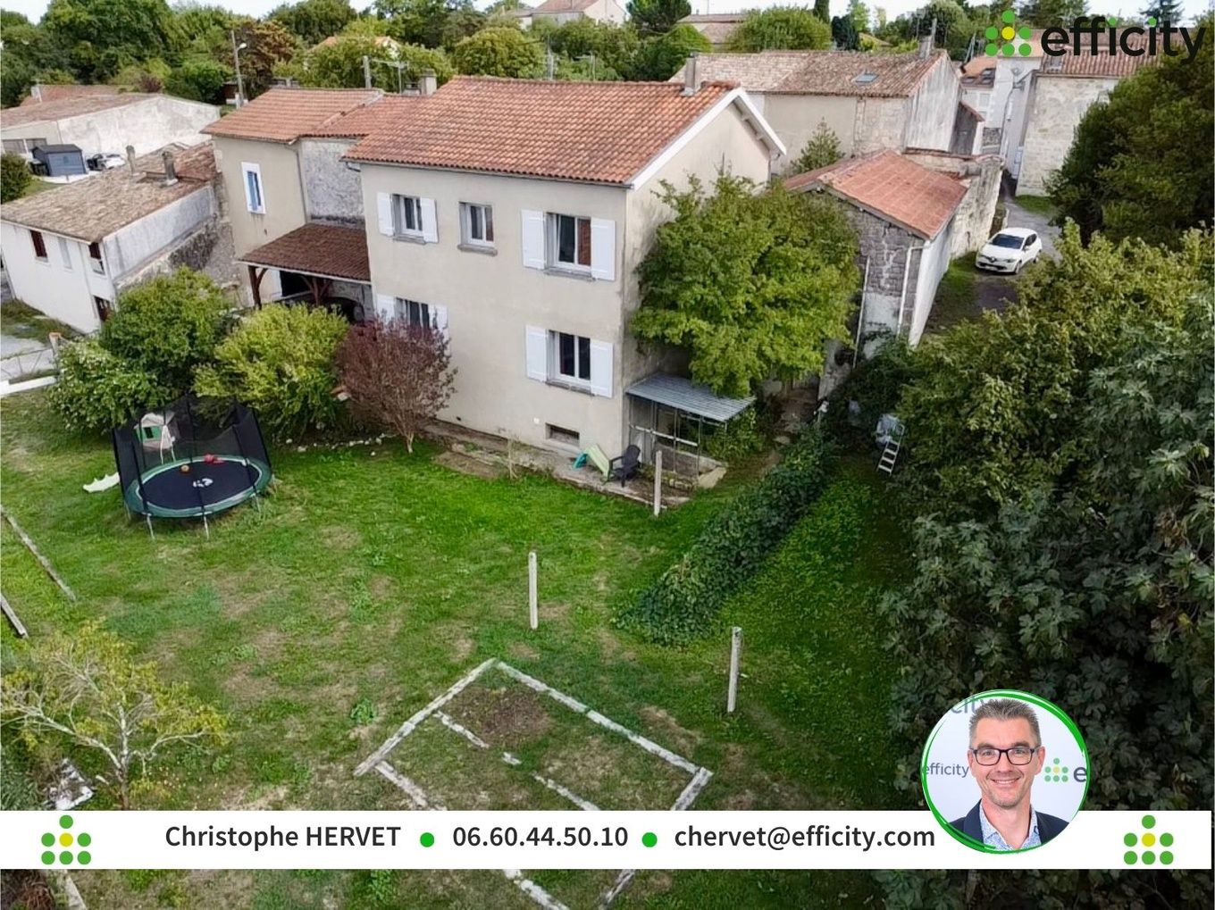 Achat immobilier Maison 6 pièces  197m2 à Nersac (16440) - Photo n°1