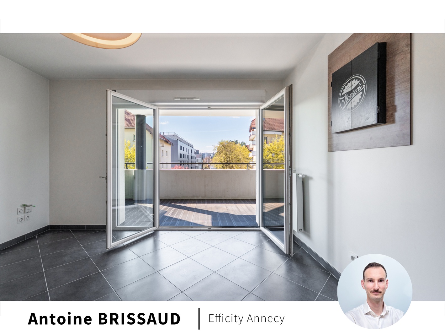 appartement 2 pièces - 45m2 à Annecy (74000)