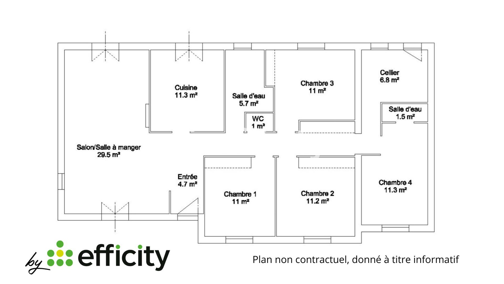 Achat immobilier Maison 6 pièces  110m2 à Vertou (44120) - Photo n°8