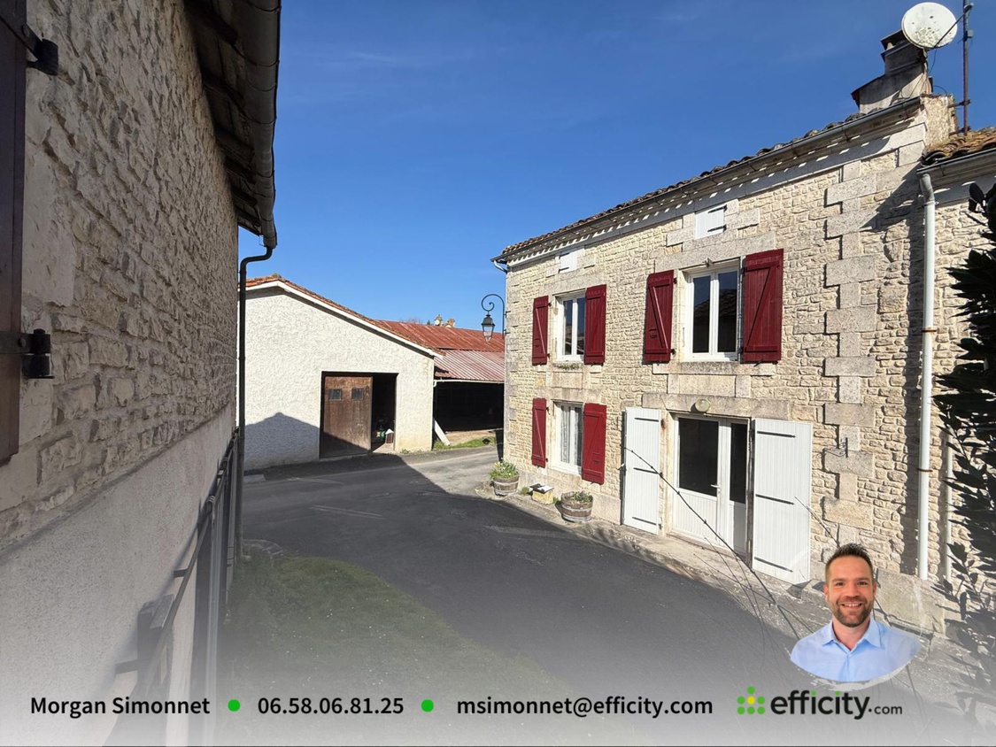 maison 5 pièces - 90m2 à Vouharte (16330)