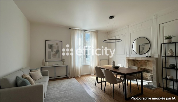 appartement 2 pièces - 35m2 à Tours (37000)