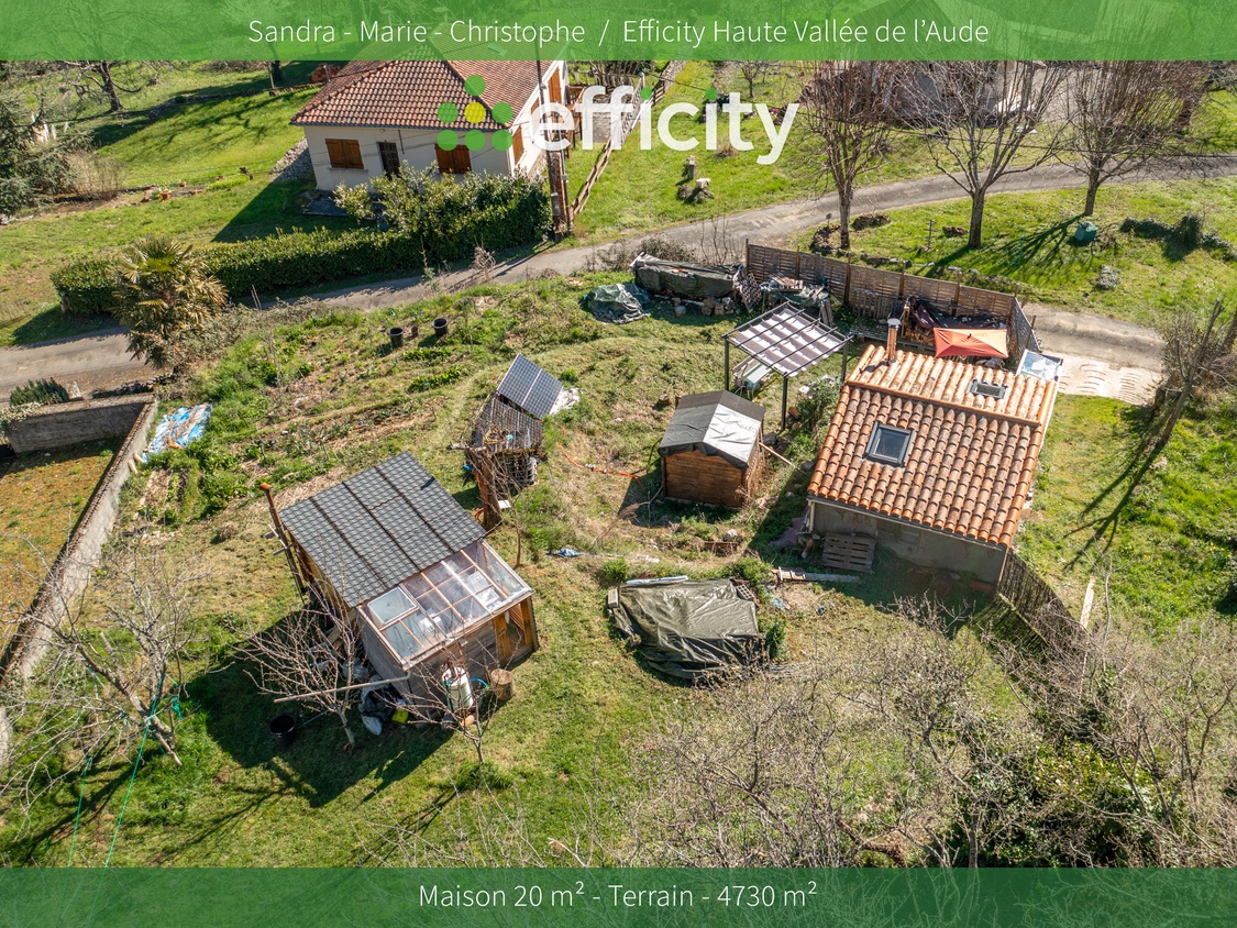 maison 1 pièces - 20m2 à Puivert (11230)