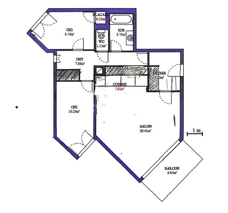 Achat immobilier Appartement 3 pièces  73m2 à Marseille (13009) - Photo n°9