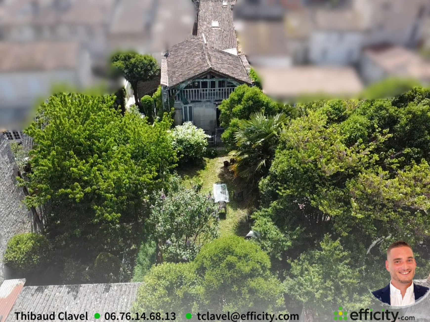 Achat immobilier Maison 8 pièces  200m2 à Jarnac (16200) - Photo n°1
