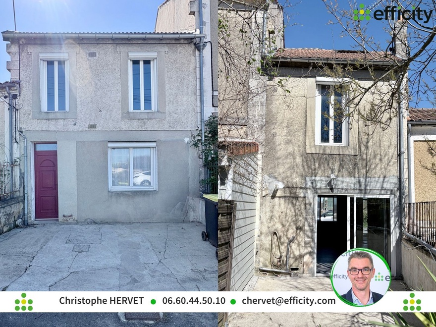 maison 3 pièces - 72m2 à Gond-Pontouvre (16160)