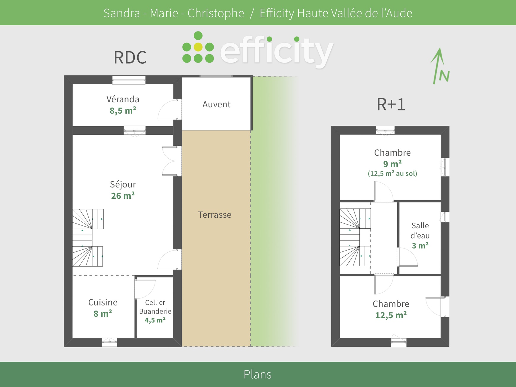 Achat immobilier Maison 3 pièces  77m2 à Albières (11330) - Photo n°20