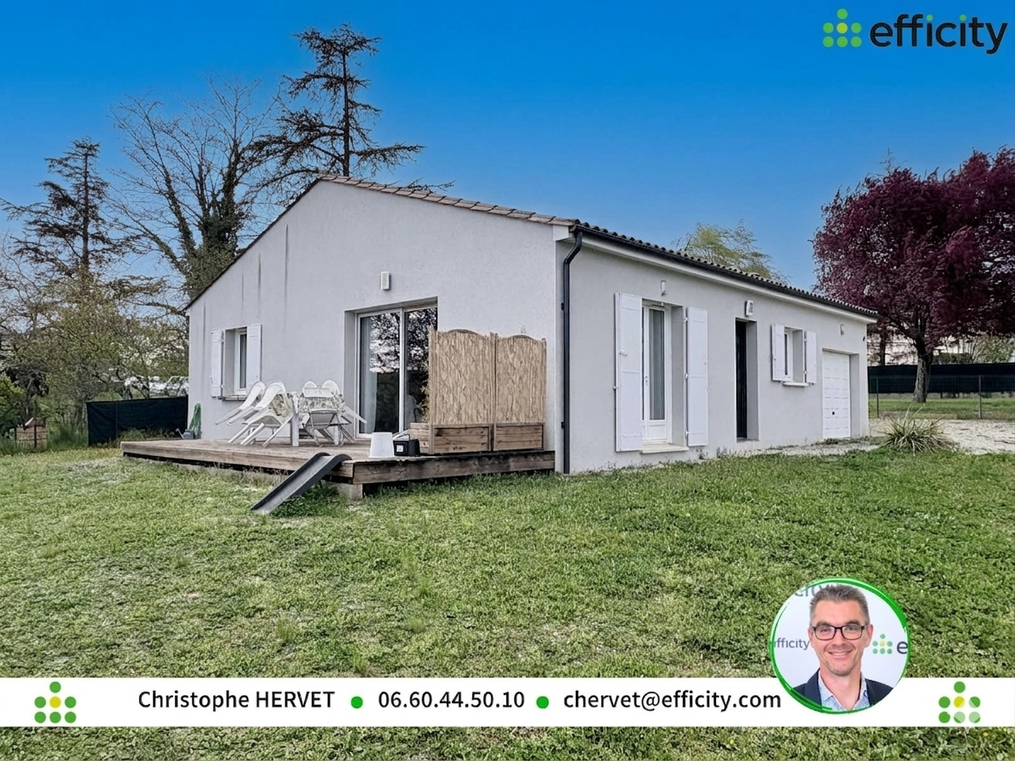 Achat immobilier Maison 5 pièces  93m2 à Ruelle-sur-Touvre (16600) - Photo n°1