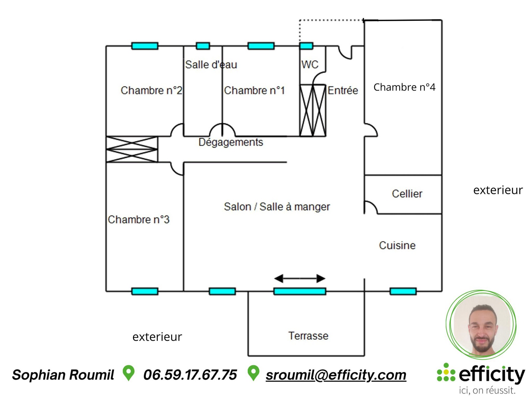 Achat immobilier Maison 5 pièces  117m2 à Fléac (16730) - Photo n°20