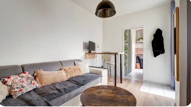 appartement 1 pièces - 26m2 à Villeurbanne (69100)
