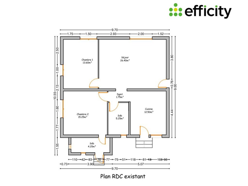 Achat immobilier Maison 4 pièces  85m2 à Rochefort (17300) - Photo n°5