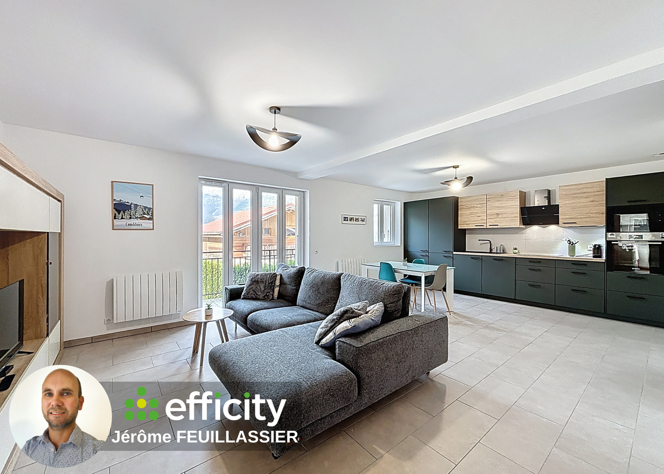 appartement 3 pièces - 69m2 à Sallanches (74700)