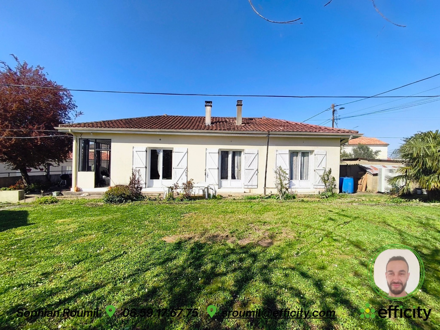 Achat immobilier Maison 5 pièces  95m2 à Barbezieux-Saint-Hilaire (16300) - Photo n°1