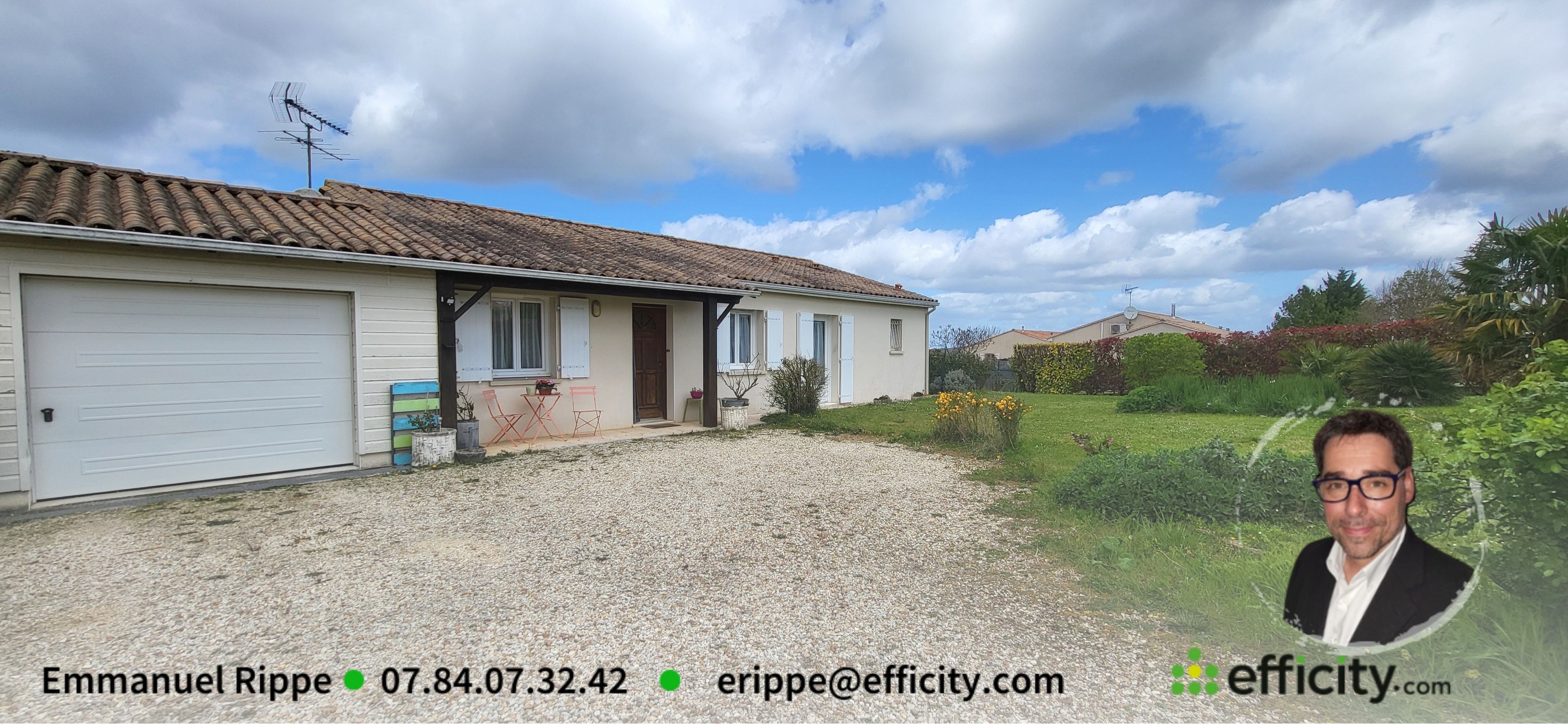 Achat immobilier Maison 4 pièces  98m2 à Saint-Genis-d'Hiersac (16570) - Photo n°1