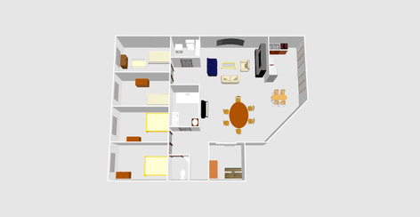 appartement 5 pièces - 116m2 à Saint-Gondran (35630)