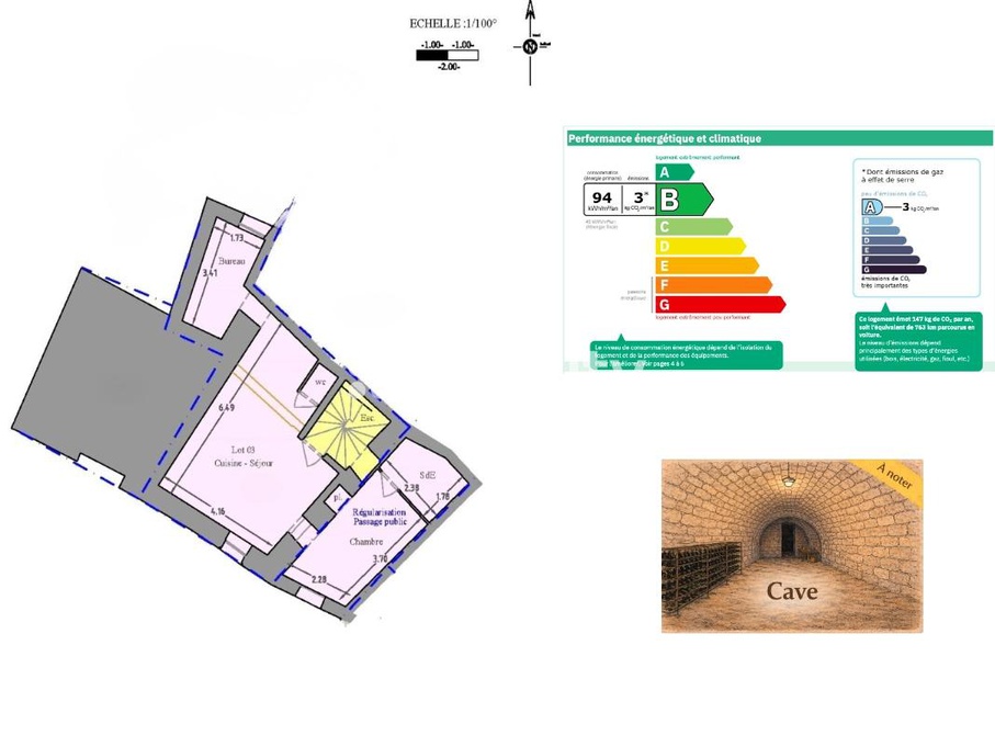 Achat immobilier Appartement 2 pièces  43m2 à Trets (13530) - Photo n°4