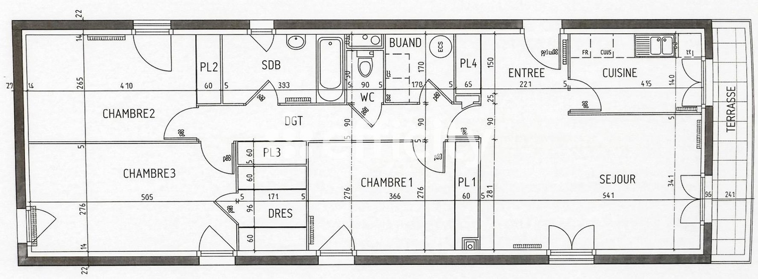 Achat immobilier Appartement 4 pièces  92m2 à Chenôve (21300) - Photo n°9