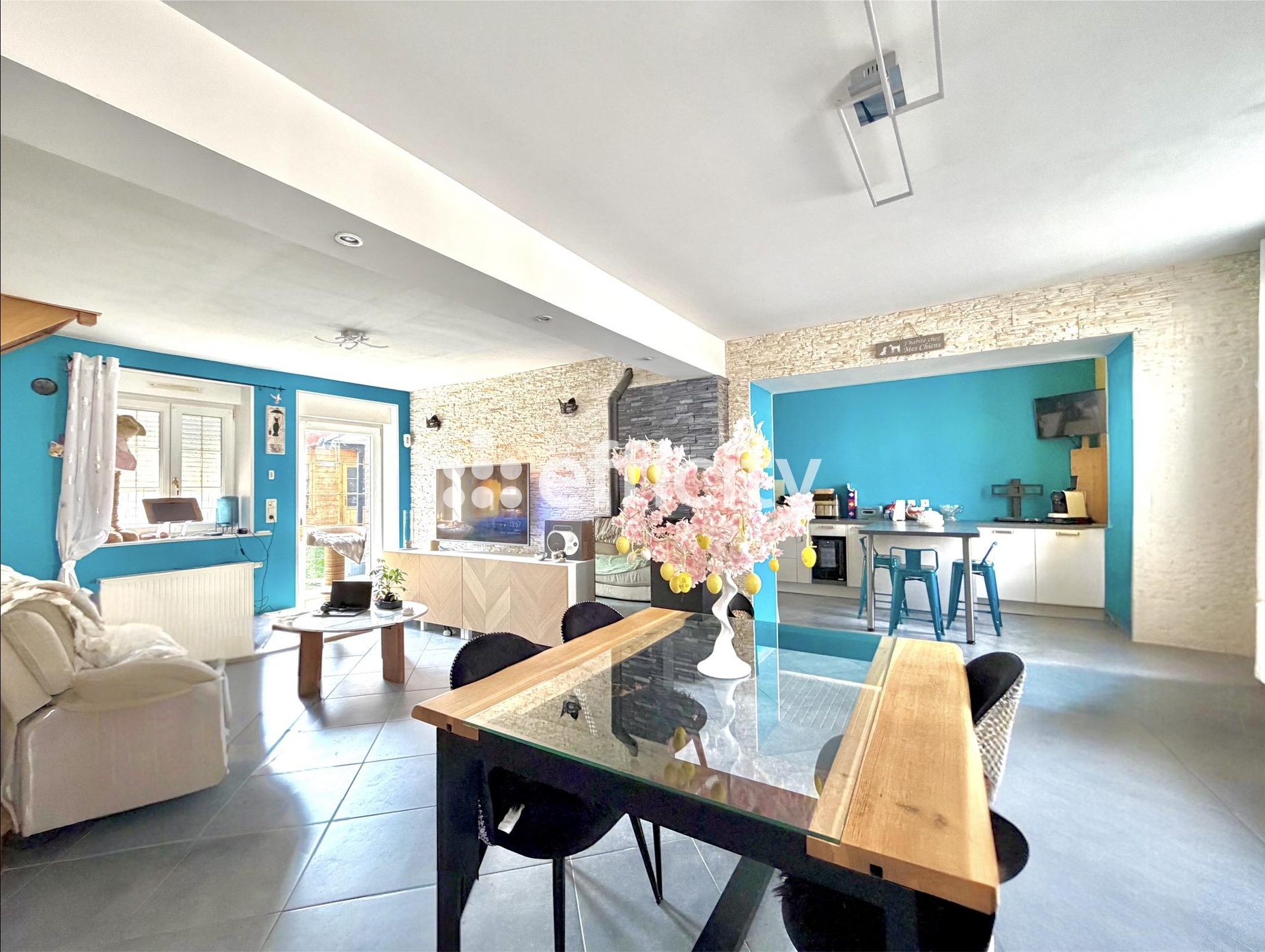 Achat immobilier Maison 4 pièces  117m2 à Bruyères-et-Montbérault (02860) - Photo n°1