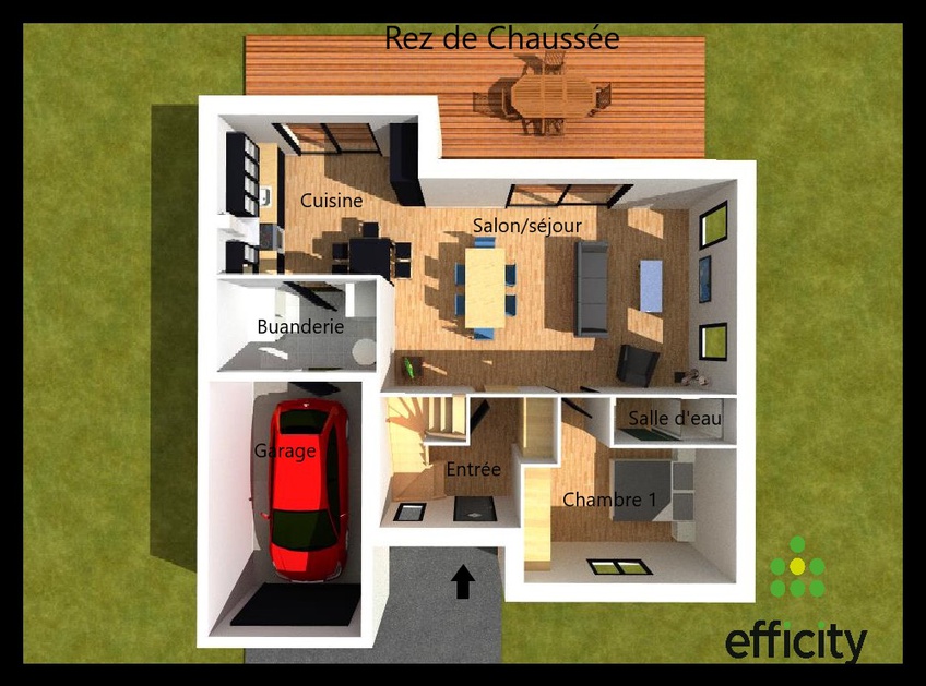 Achat immobilier Maison 5 pièces  108m2 à Bais (35680) - Photo n°5