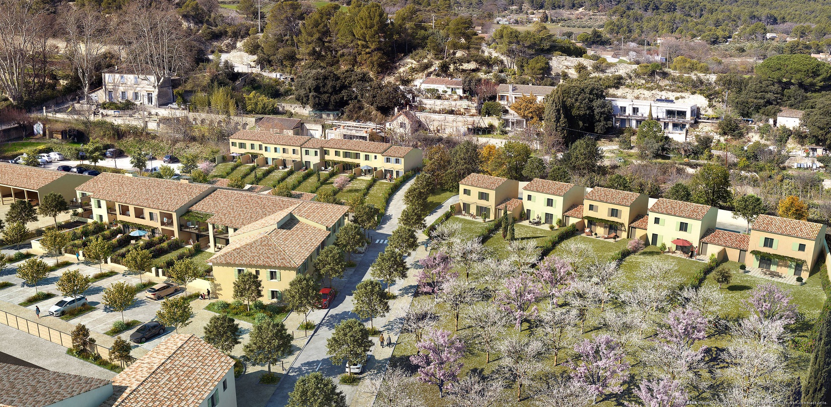 appartement 2 pièces - 43,42m2 à Cucuron (84160)