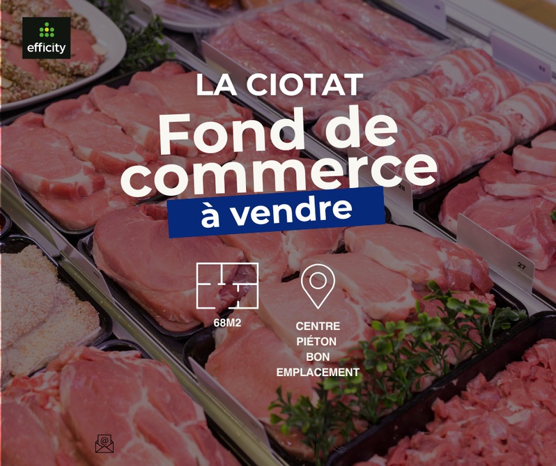 Achat immobilier Fonds de commerce   70m2 à La Ciotat (13600) - Photo n°1