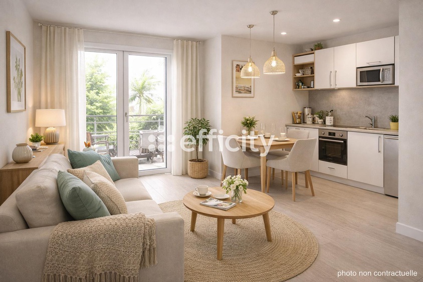 appartement 2 pièces - 40,45m2 à Saint-Pierre-de-Chandieu (69780)