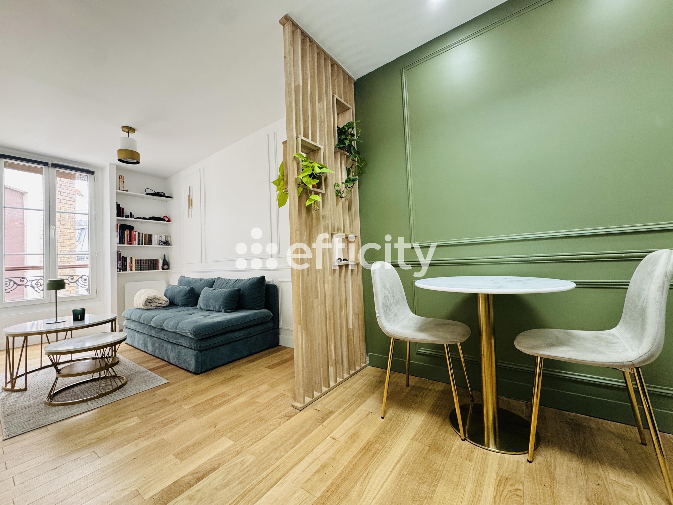 appartement 1 pièces - 21m2 à Paris (75010)