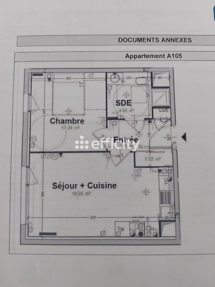 Achat immobilier Appartement 2 pièces  40m2 à Tours (37100) - Photo n°11