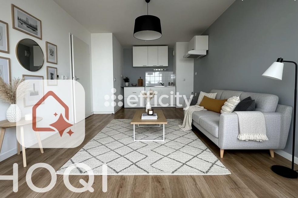 Achat immobilier Appartement 2 pièces  40m2 à Tours (37100) - Photo n°4