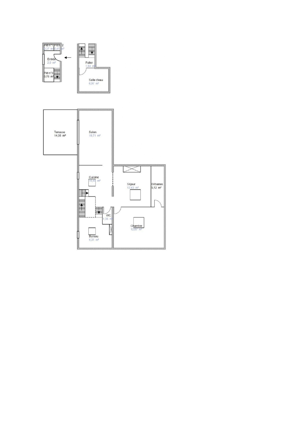 Achat immobilier Appartement 3 pièces  74m2 à Nîmes (30000) - Photo n°10