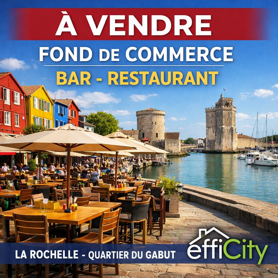 fonds de commerce  - 160m2 à La Rochelle (17000)