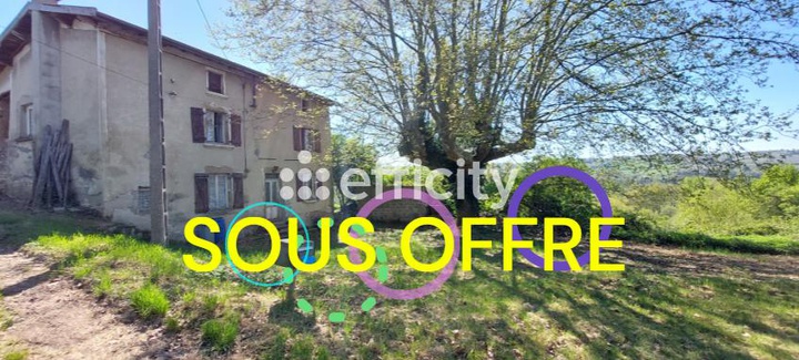 Achat immobilier Maison 3 pièces  92m2 à Monsteroux-Milieu (38122) - Photo n°1