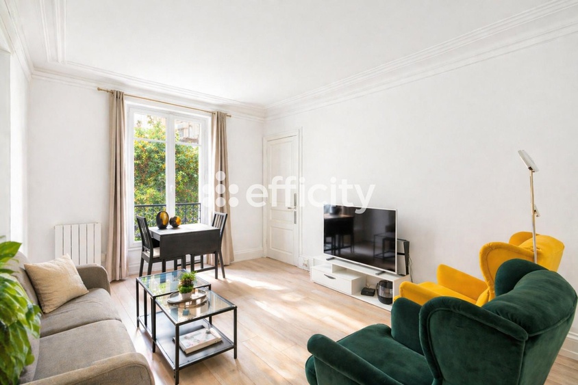 appartement 3 pièces - 54m2 à Paris (75016)