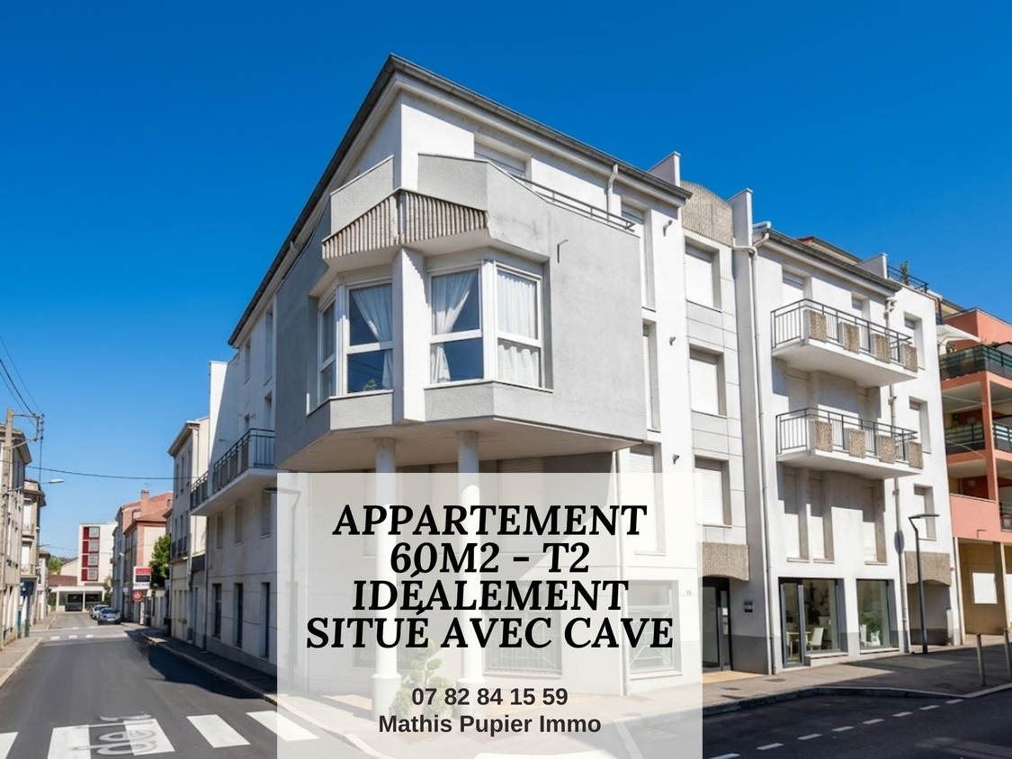 appartement 2 pièces - 60m2 à Firminy (42700)