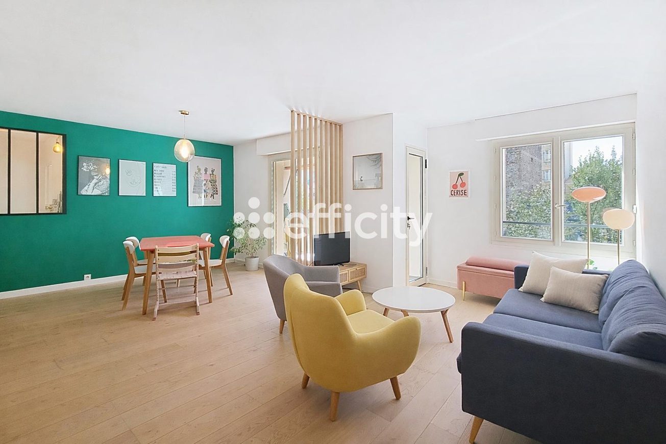 Achat immobilier Appartement 4 pièces  94m2 à Rennes (35000) - Photo n°1