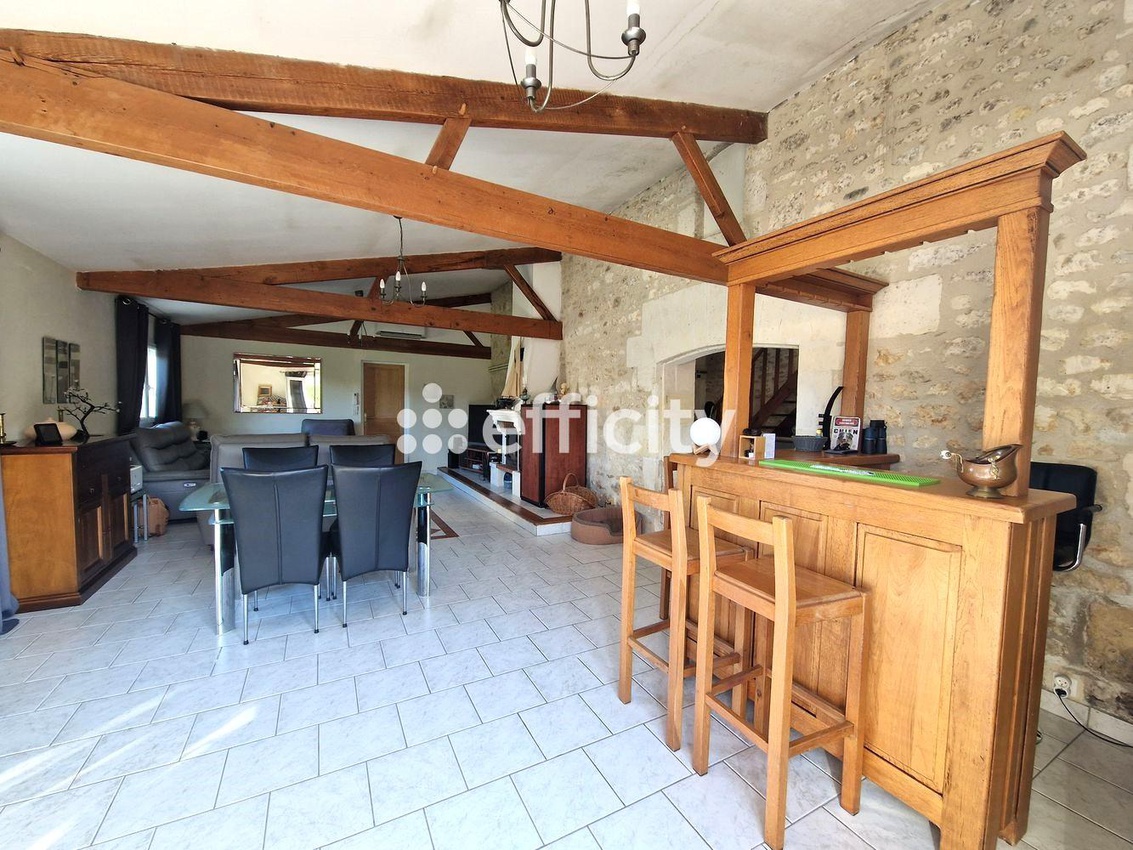 Achat immobilier Maison 10 pièces  222m2 à Tesson (17460) - Photo n°4