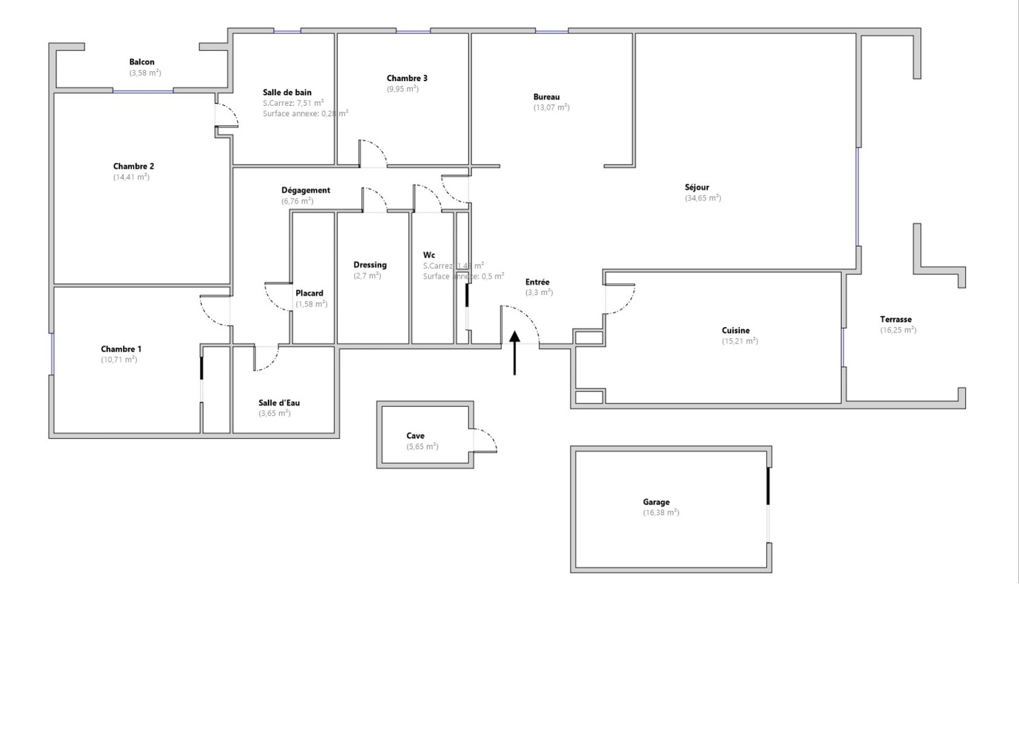 Achat immobilier Appartement 5 pièces  125m2 à Aix-en-Provence (13100) - Photo n°7