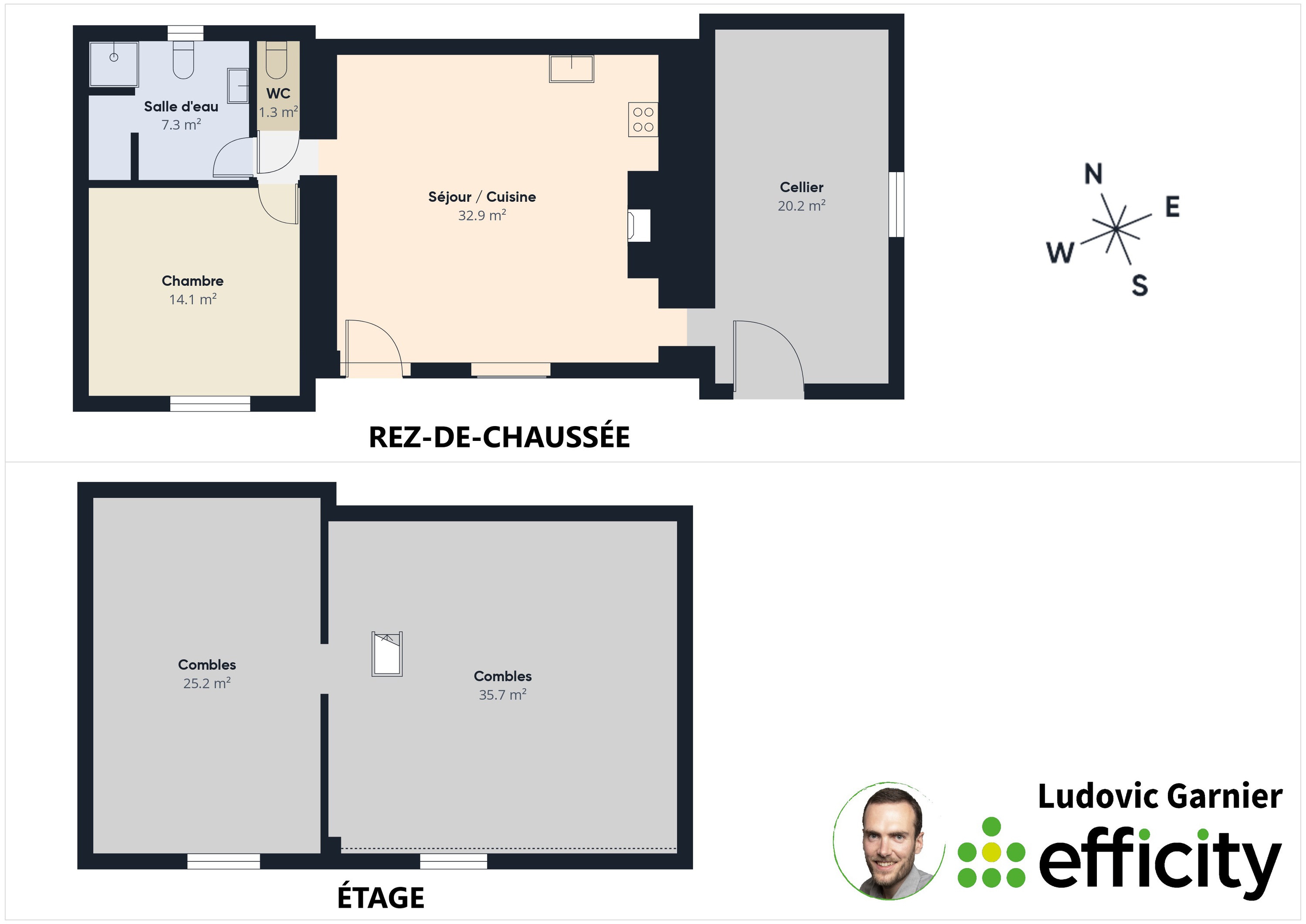 Achat immobilier Maison 2 pièces  55m2 à Romagny Fontenay (50140) - Photo n°11
