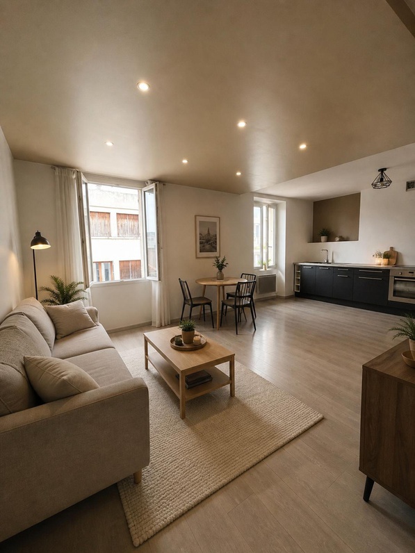 appartement 2 pièces - 40,4m2 à Toulon (83200)