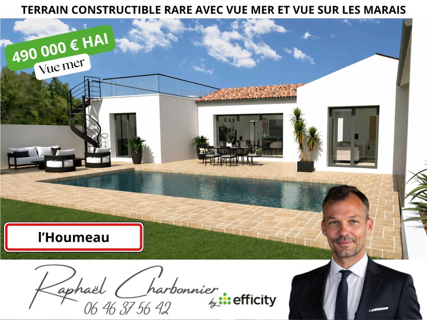 Achat immobilier Terrain   1128m2 à L'Houmeau (17137) - Photo n°1