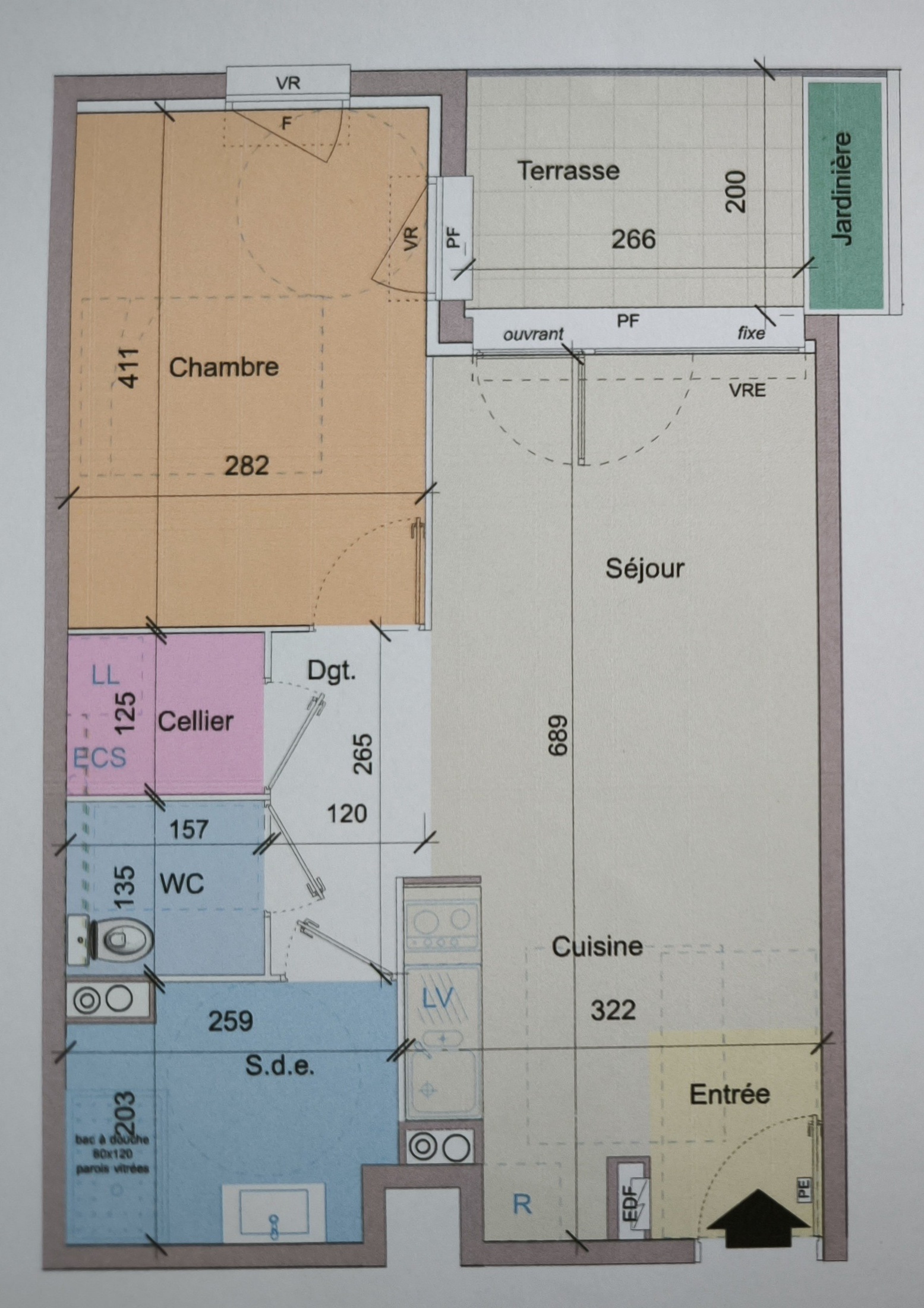 Achat immobilier Appartement 2 pièces  44m2 à Sète (34200) - Photo n°8