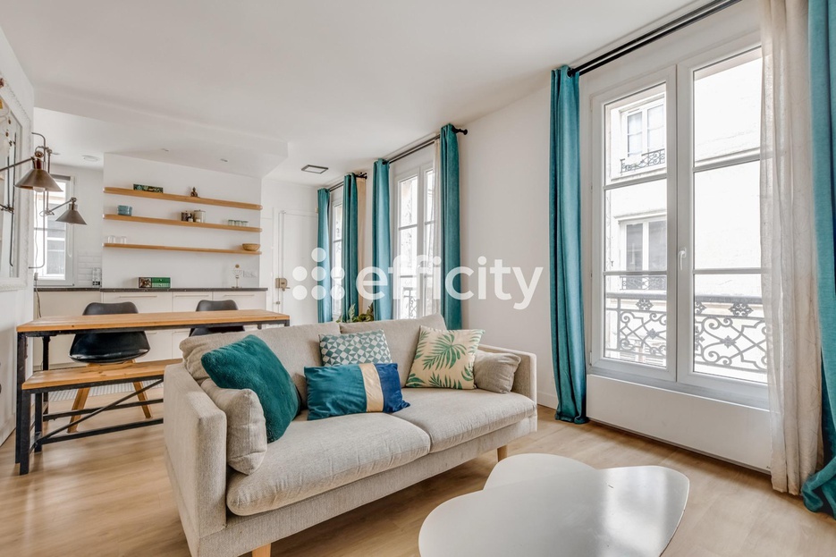 appartement 2 pièces - 34m2 à Paris (75009)