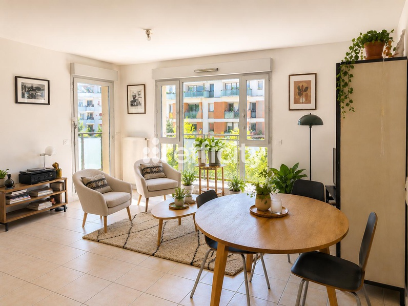 appartement 2 pièces - 48m2 à Villeurbanne (69100)