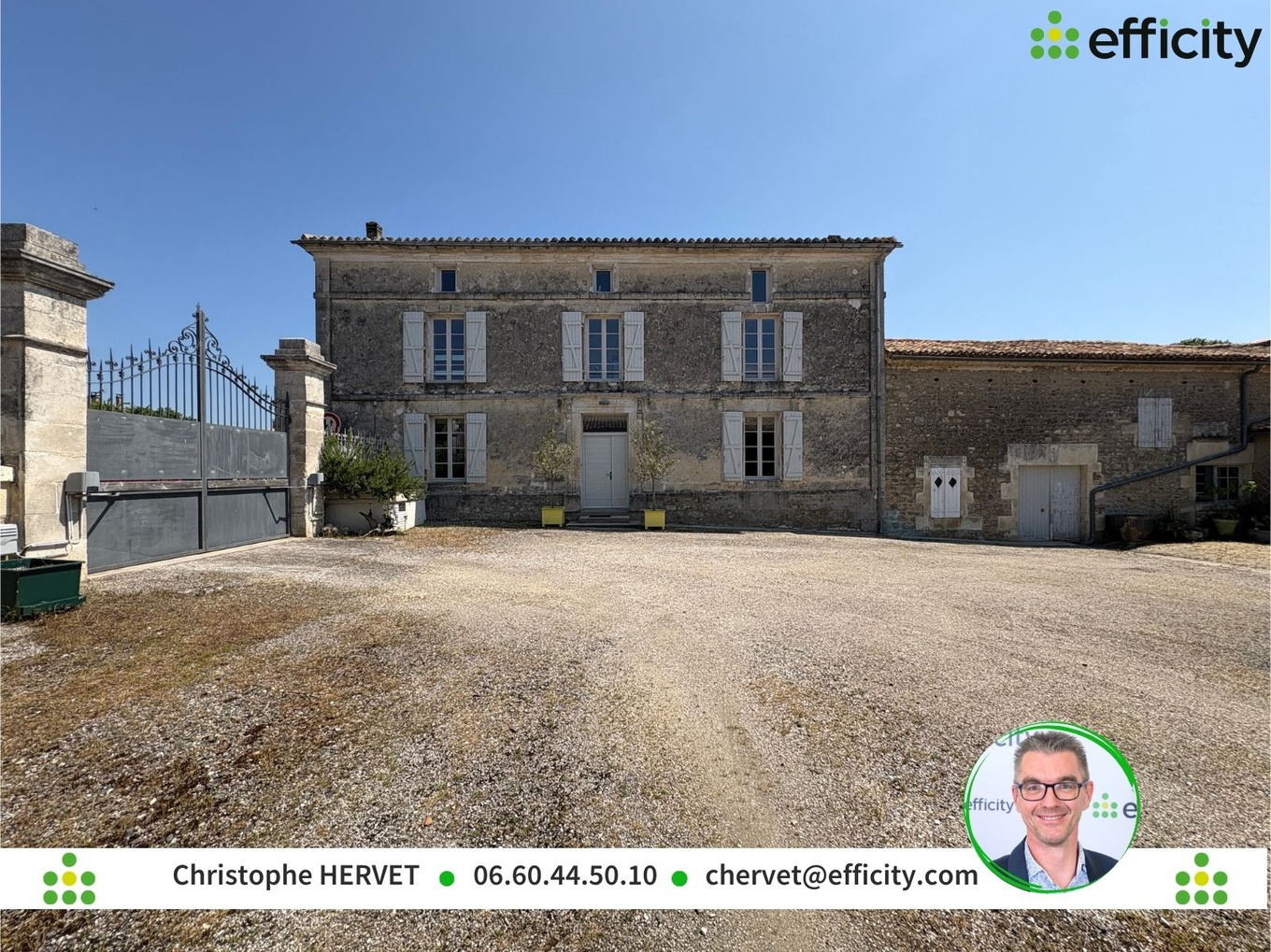 Achat immobilier Maison 6 pièces  218m2 à Saint-Saturnin (16290) - Photo n°4