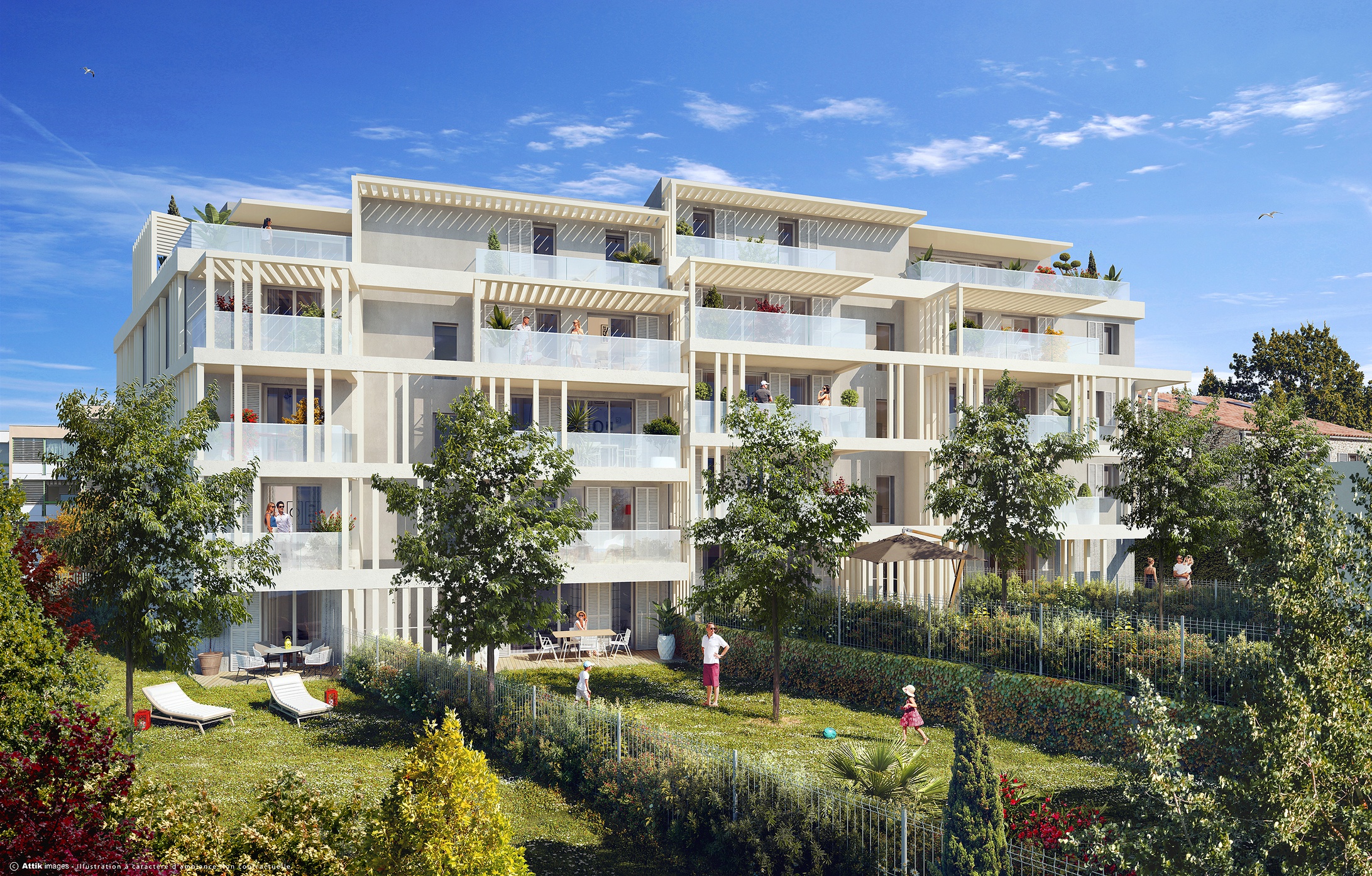 Achat immobilier Appartement 3 pièces  64m2 à Marseille (13008) - Photo n°1