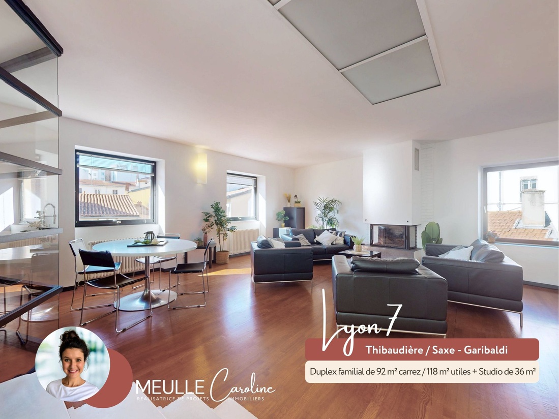 appartement 4 pièces - 118,79m2 à Lyon (69007)