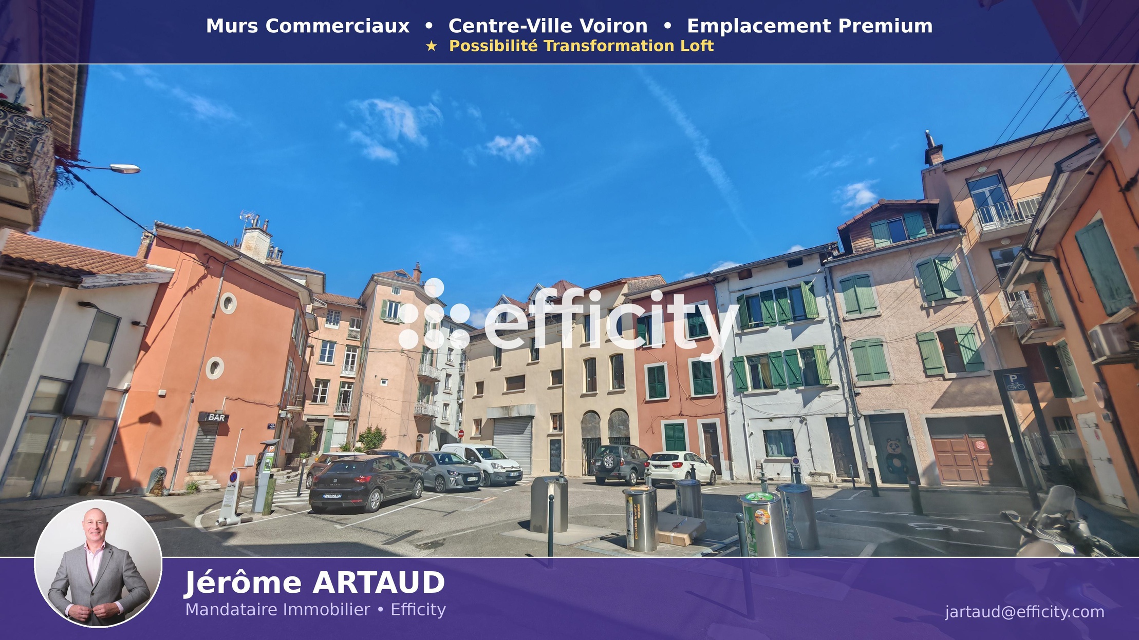 local commercial 10 pièces - 386m2 à Voiron (38500)