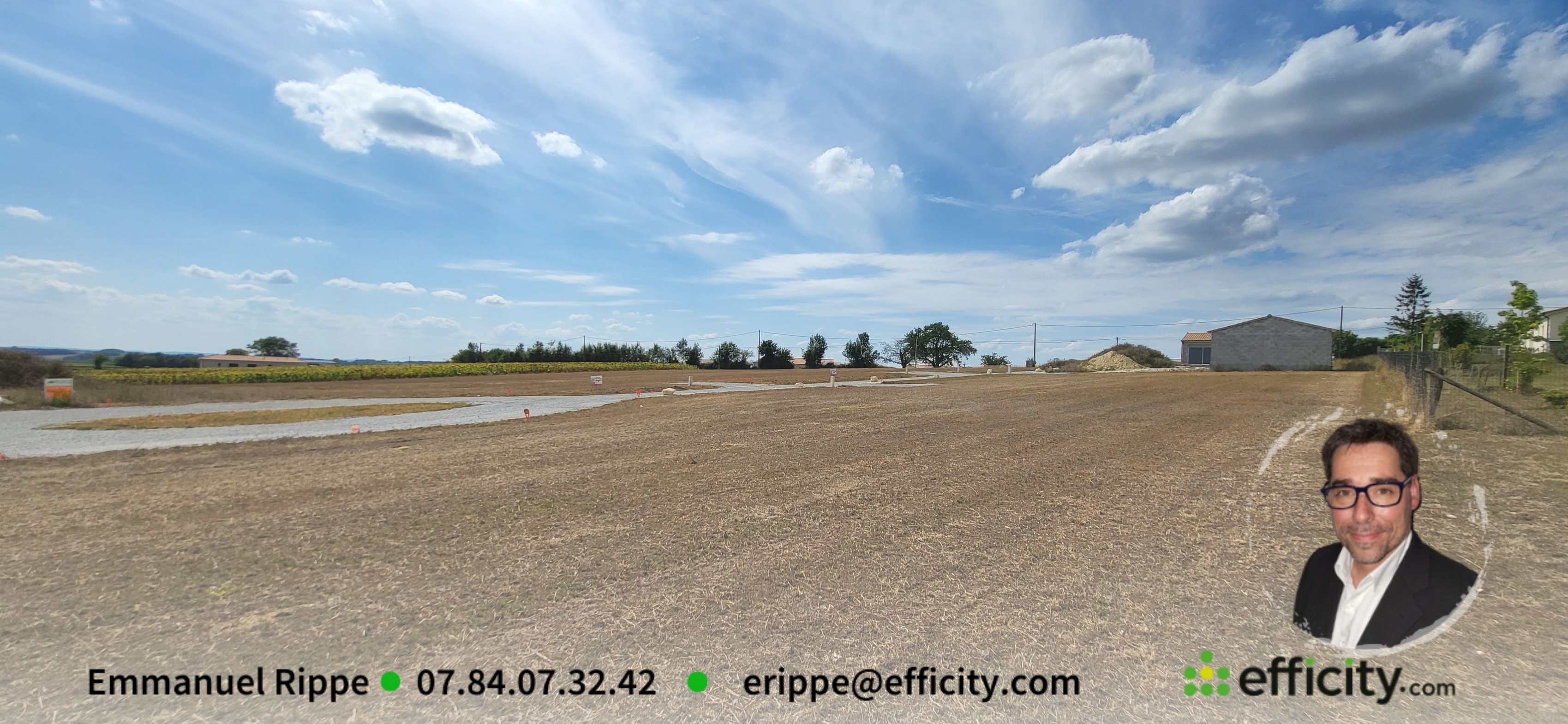 Achat immobilier Terrain   810m2 à Saint-Genis-d'Hiersac (16570) - Photo n°1